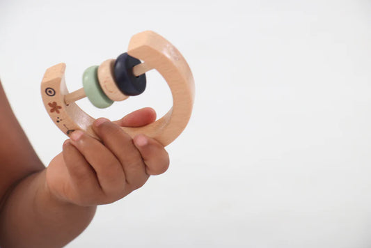 Grow Baby Wooden Rattle - Motherhood