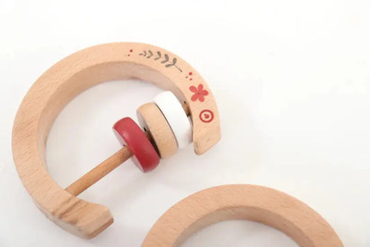 Grow Baby Wooden Rattle - Motherhood