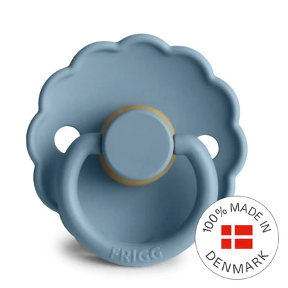 FRIGG Daisy - Round Latex Pacifier - Glacier Blue Frigg