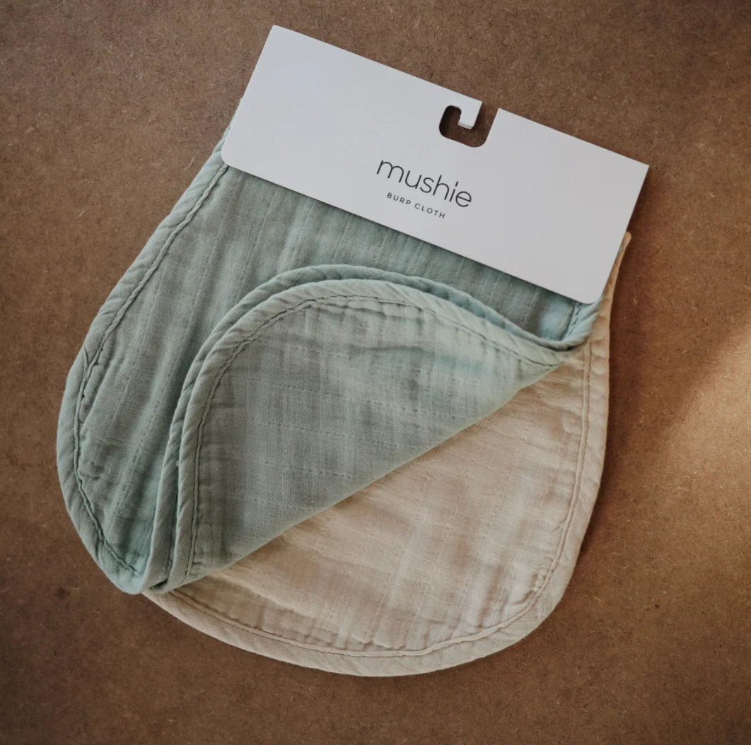 Mushie Burp Cloth 2P
