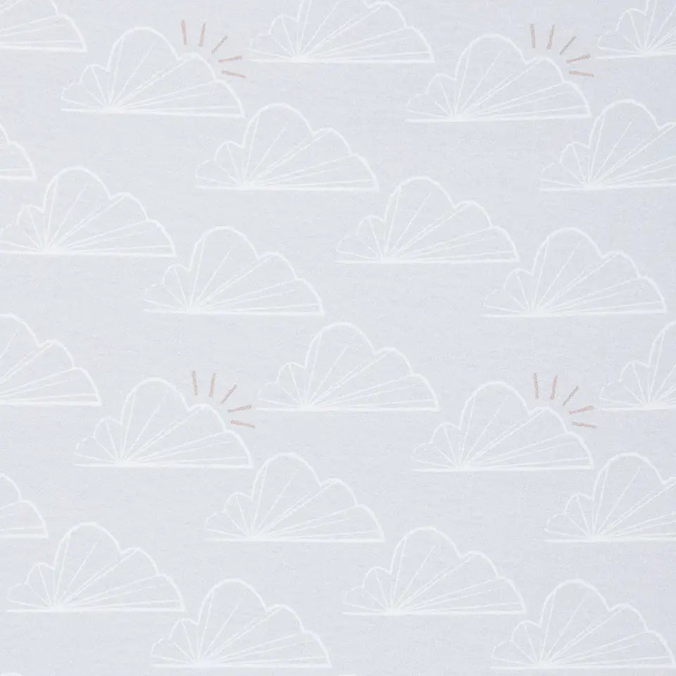 Shnuggle Air Cot Fitted Sheets | Handy 2 Pack - Made from 100% super soft cotton Shnuggle