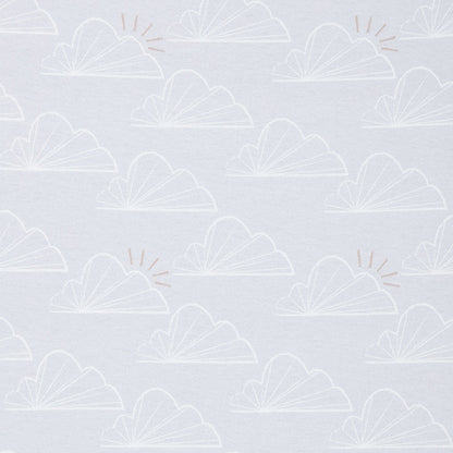Shnuggle Air Cot Fitted Sheets (2P) - Grey