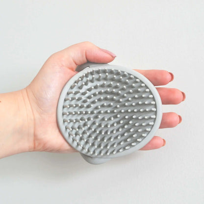 Shnuggle Baby Bath Brush – Soft Silicone Brush for Cradle Cap & Cleansing - Motherhood