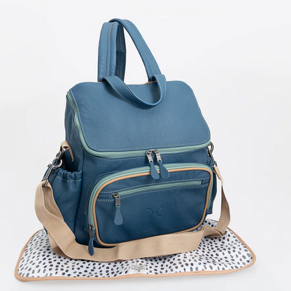 Thandana Baby Nappy Backpack Leather Thandana