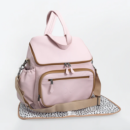 Thandana Baby Nappy Backpack Leather Thandana