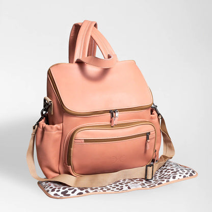 Thandana Baby Nappy Backpack Leather Thandana