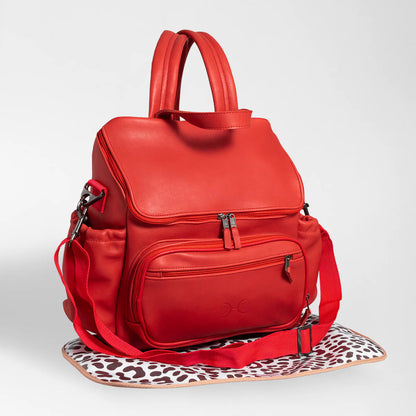 Thandana Baby Nappy Backpack Leather Thandana
