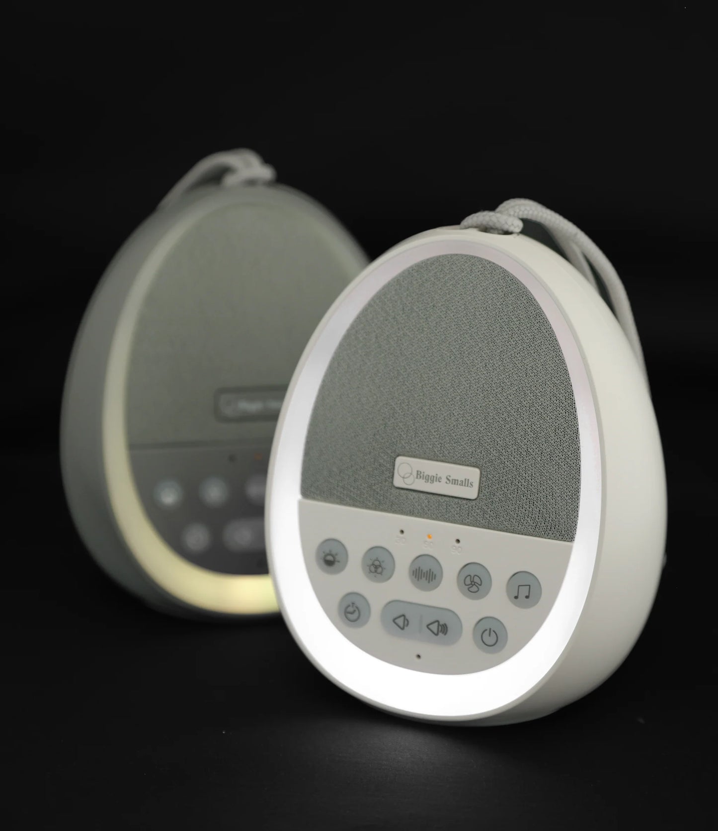 Biggie Smalls White Noise & Night Light | Premium Grey with Travel Pouch Included