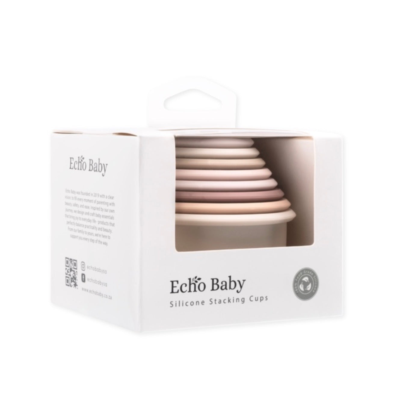 Echo Baby Silicone Stacking Cups