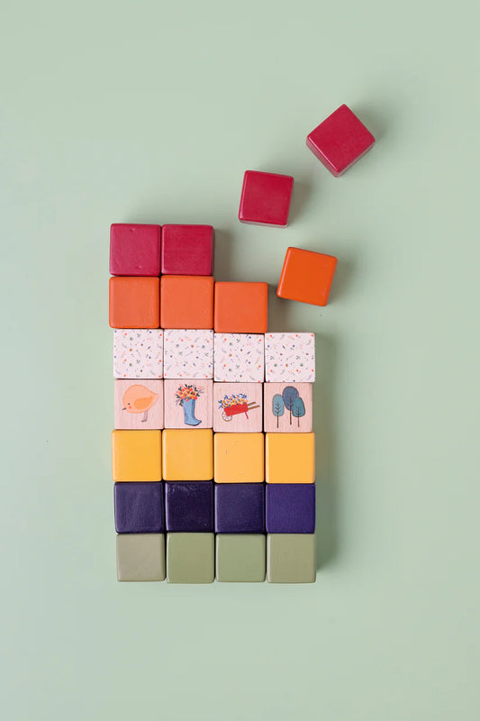 Grow Baby Building Blocks ~ Little Greyton ~ 28 piece set - Motherhood