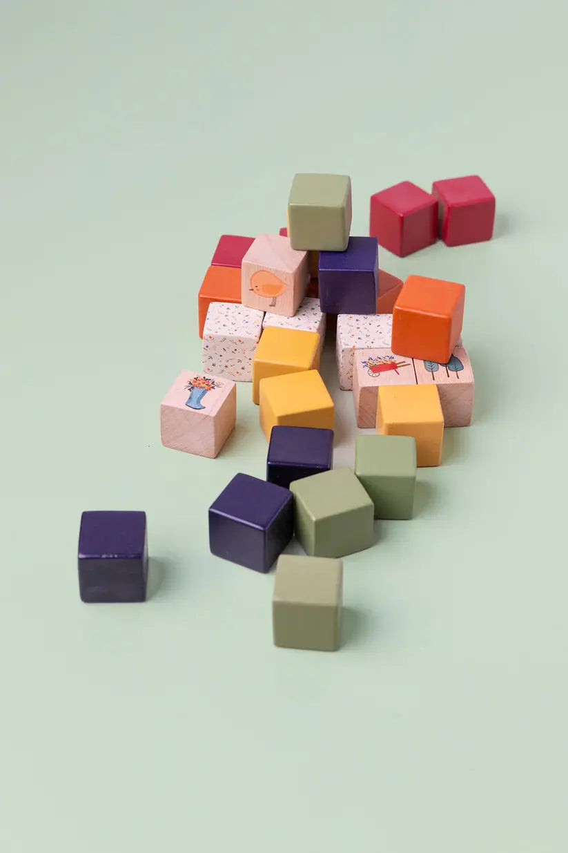 Grow Baby Building Blocks ~ Little Greyton ~ 28 piece set - Motherhood