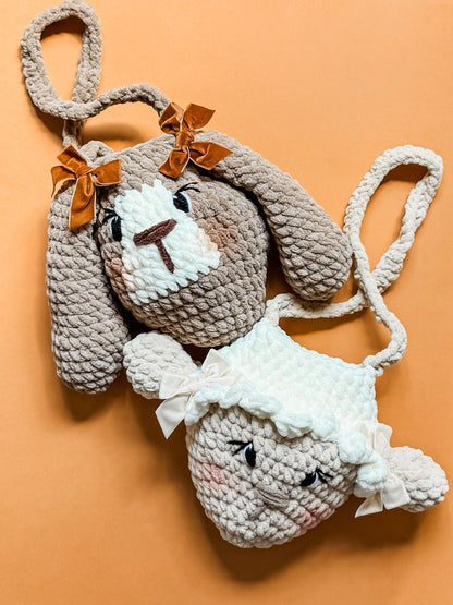 Crochet Bunny Basket