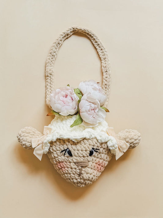 Crochet Bunny Basket