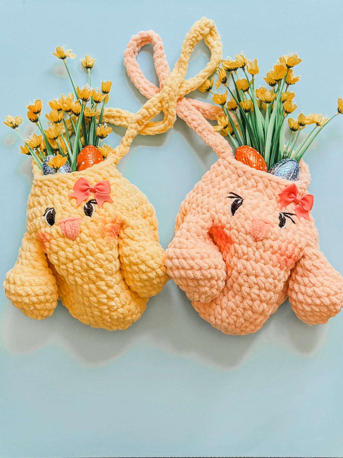 Crochet Bunny Basket