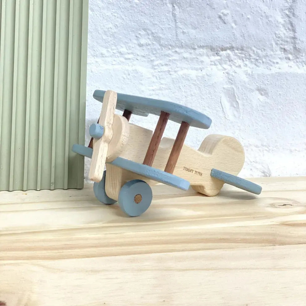 Timmy Toys Aeroplane Wooden Toy - Motherhood
