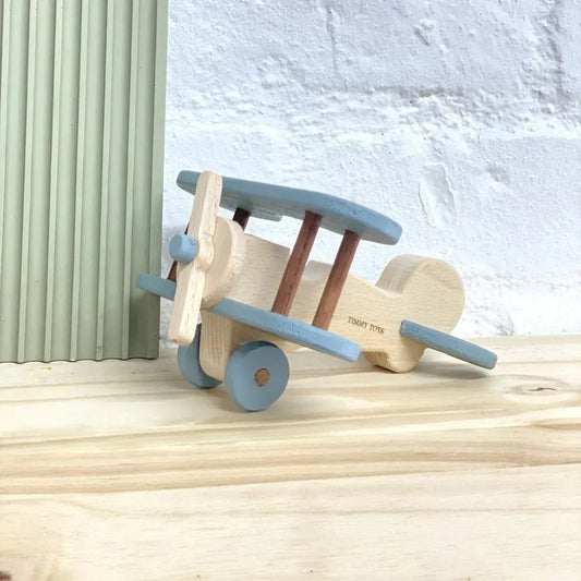 Timmy Toys Aeroplane Wooden Toy - Motherhood