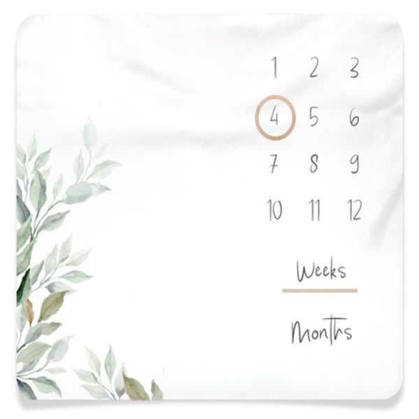 Echo Baby Milestone Blanket