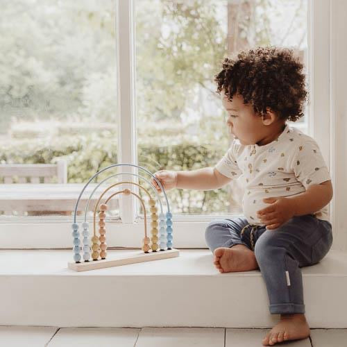 Little Dutch Wooden Rainbow Abacus