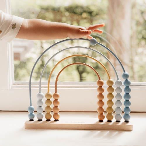 Little Dutch Wooden Rainbow Abacus