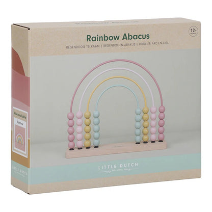 Little Dutch Wooden Rainbow Abacus