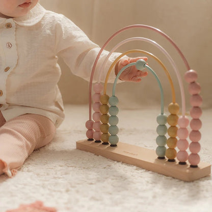 Little Dutch Wooden Rainbow Abacus