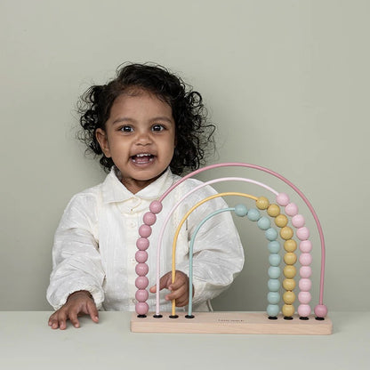 Little Dutch Wooden Rainbow Abacus