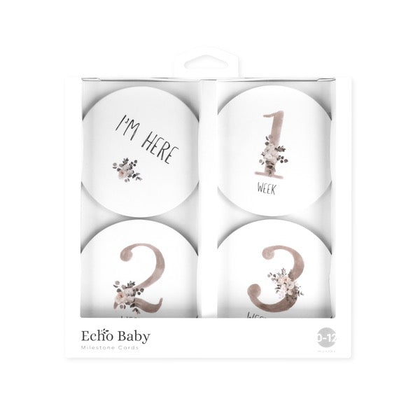 Echo Baby Milestone Cards