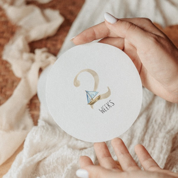 Echo Baby Milestone Cards