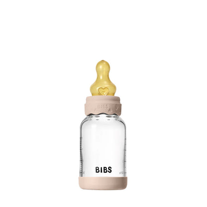 BIBS Boheme Glass Baby Bottle Latex 120ml