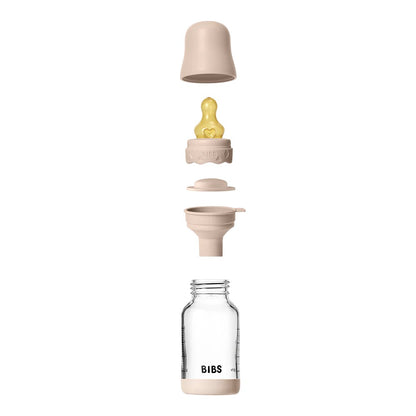 BIBS Boheme Glass Baby Bottle Latex 120ml
