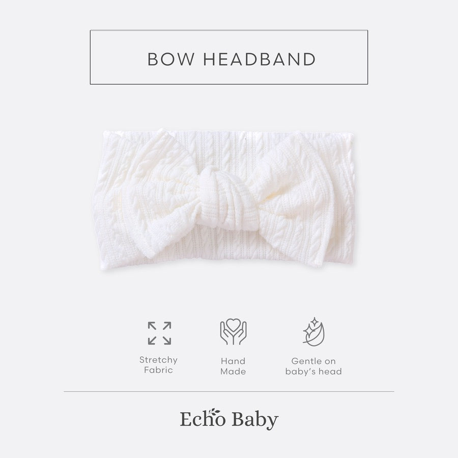 Echo Baby Bow Headband