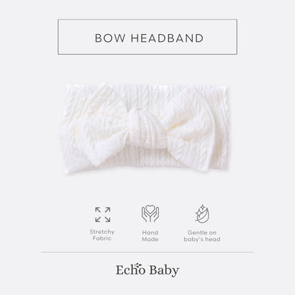 Echo Baby Bow Headband