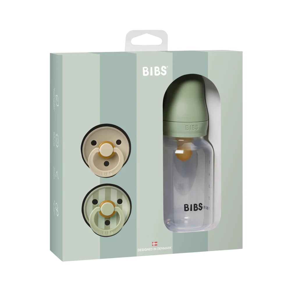 BIBS Gift Set – Baby Sprinkle Sage