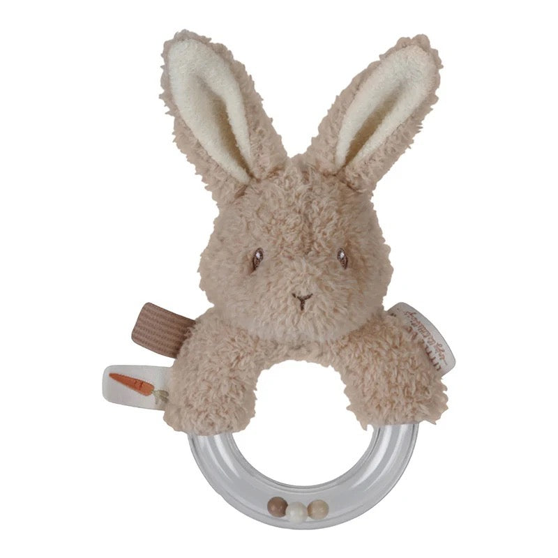 Little Dutch Ring Rattle Bunny - Motherhood