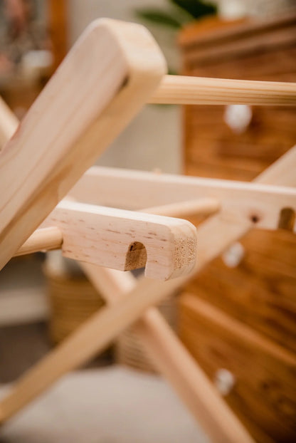 Love Local Moses basket Hard wood Stand