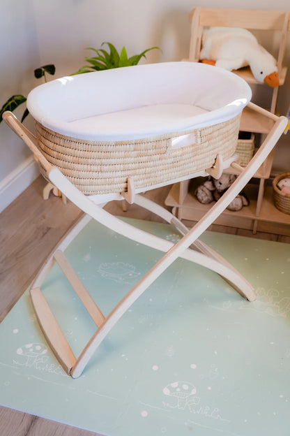 Love Local Baltic Birchwood Moses basket Stand