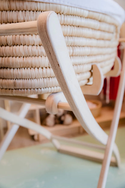 Love Local Baltic Birchwood Moses basket Stand