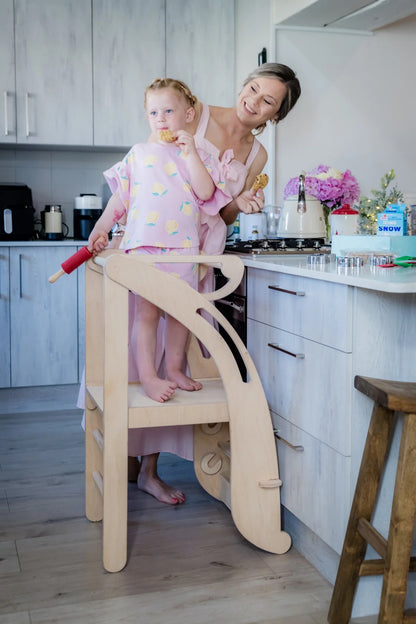 Love Local Montessori-Inspired Adjustable Learning Tower