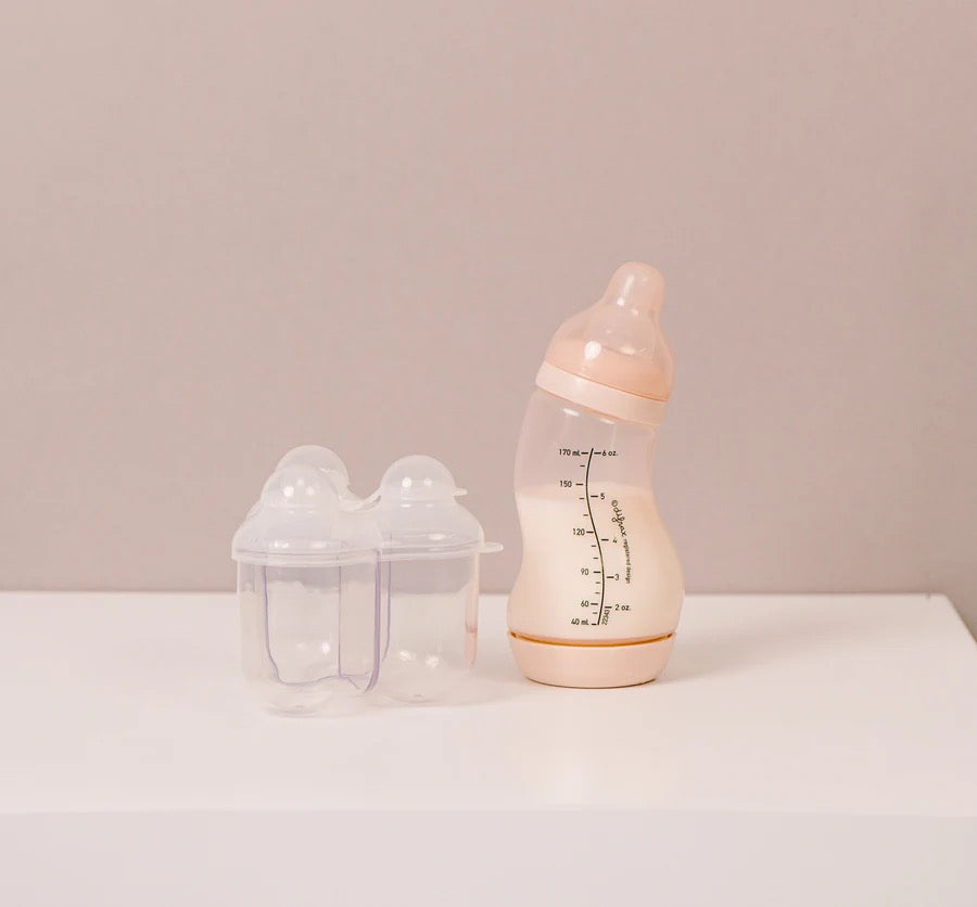 Difrax Three-Compartment Baby Formula Container