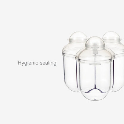 Difrax Three-Compartment Baby Formula Container