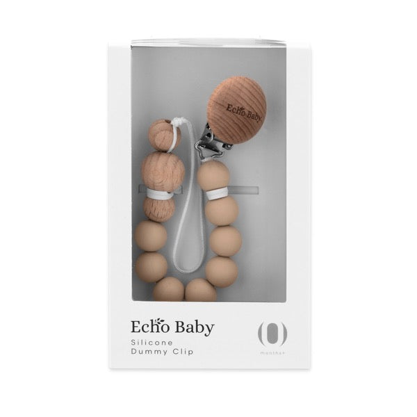 Echo Baby Silicone Dummy Clip