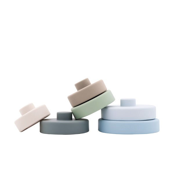 Echo Baby Silicone Stacking Rings