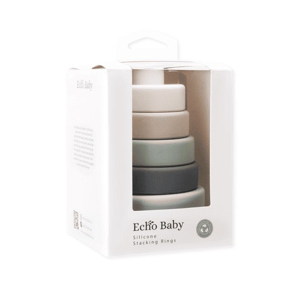 Echo Baby Silicone Stacking Rings