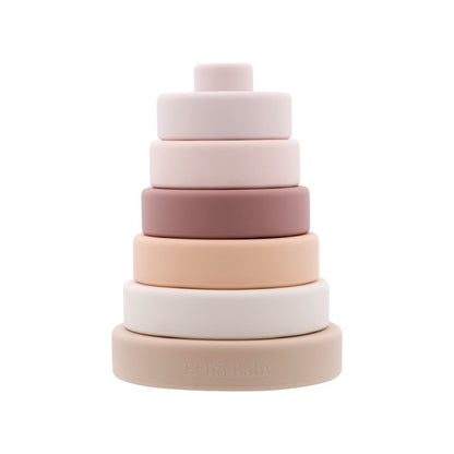 Echo Baby Silicone Stacking Rings