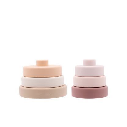 Echo Baby Silicone Stacking Rings