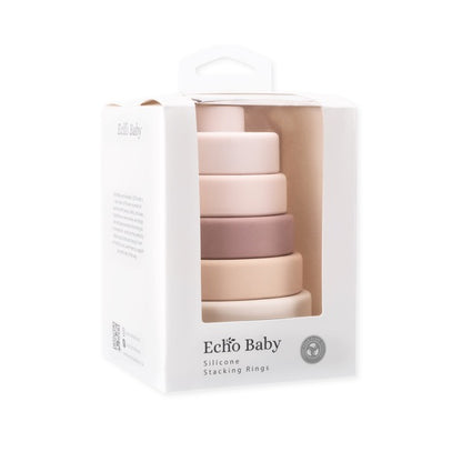 Echo Baby Silicone Stacking Rings