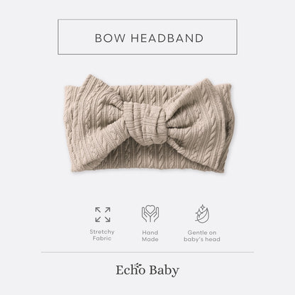 Echo Baby Bow Headband