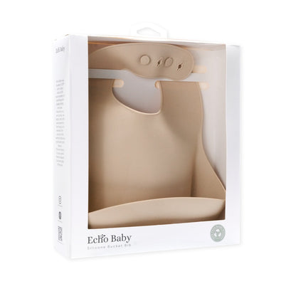 Echo Baby Silicone Baby Bib