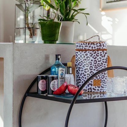 Thandana Wine Cooler Double | Laminated Fabric With Genuine Leather