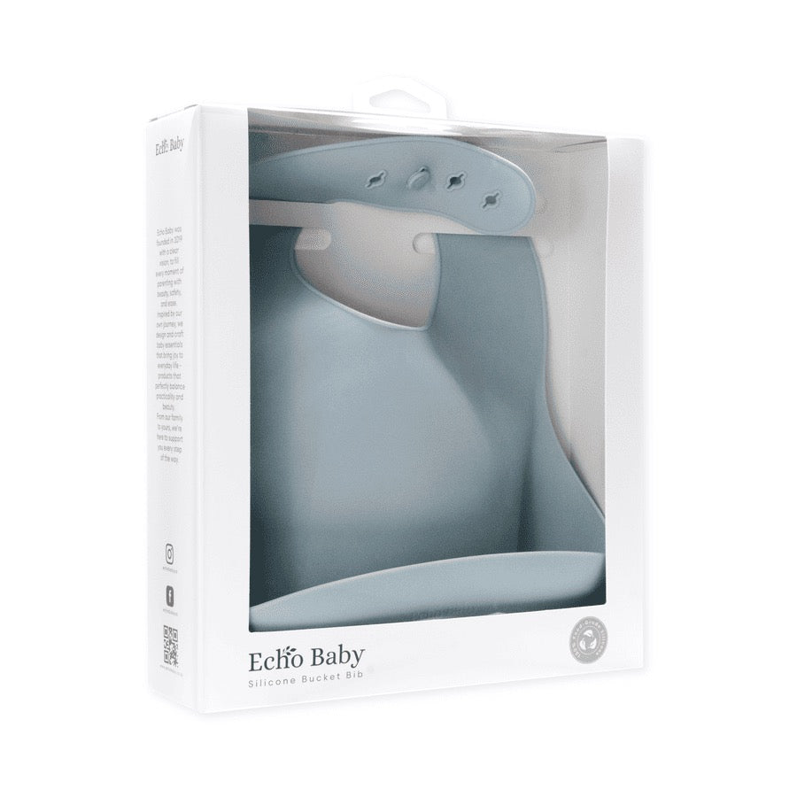 Echo Baby Silicone Baby Bib